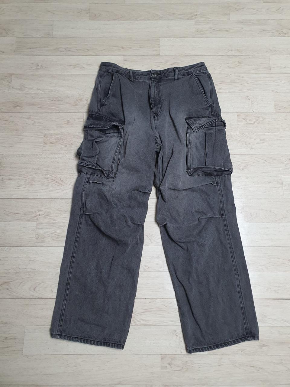 36 무신사 봄가을 청바지 팬츠 바지 허리36사이즈 완전좋아요