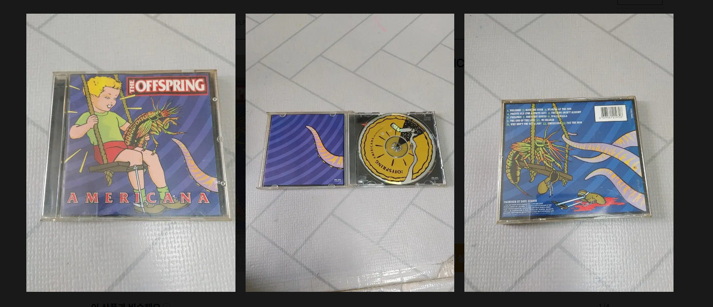 THE OFFSPRING AMERICANA 중고CD앨범희귀 올드팝락