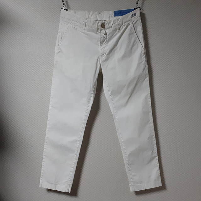 32/야콥코헨 바비 화이트 슬림팬츠/32-1630