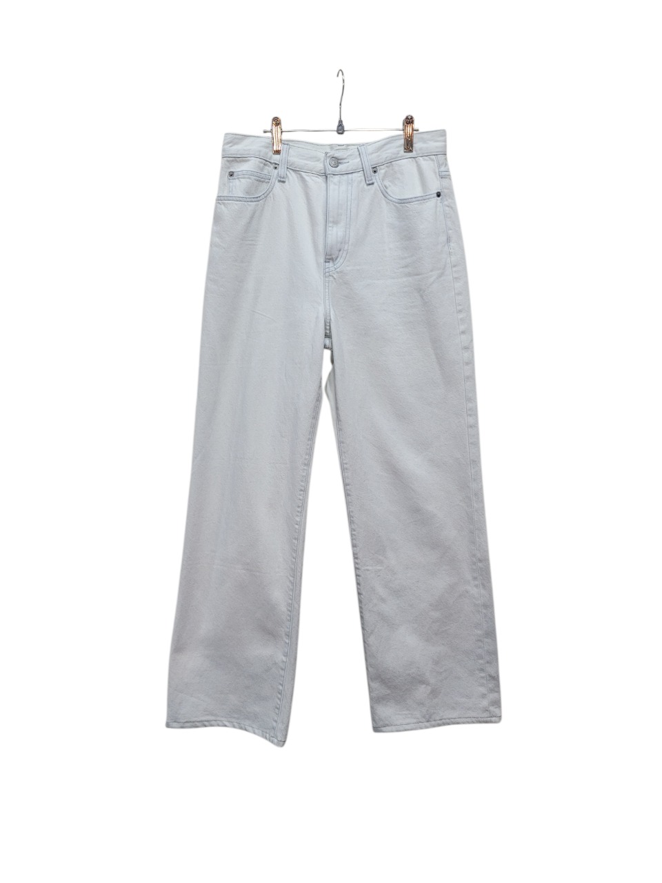 유니끌로 핏이쁜 연하늘색 데님 팬츠