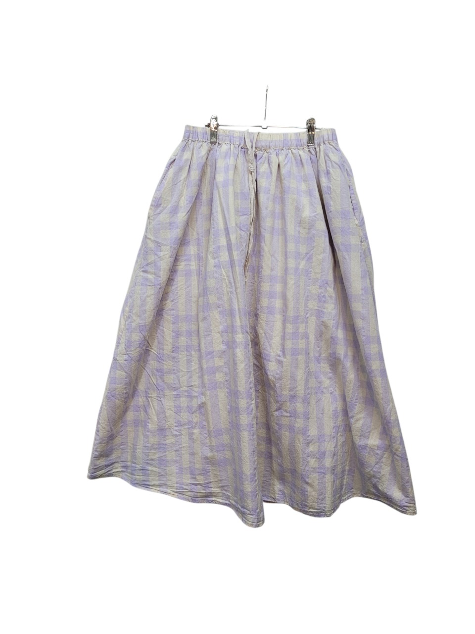 노라벨 고급브랜드 최고급 면소재 1번컬러 롱와이드 스커트