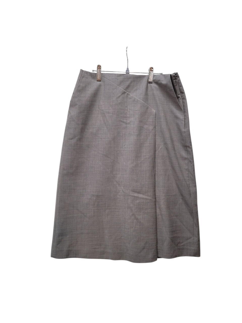 울과 폴리혼방소재 고급스럽고 세련된 정장 스커트에요