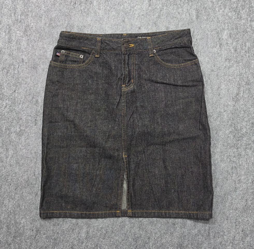 폴로 진스 트임 데님 스커트 청치마 70-98
