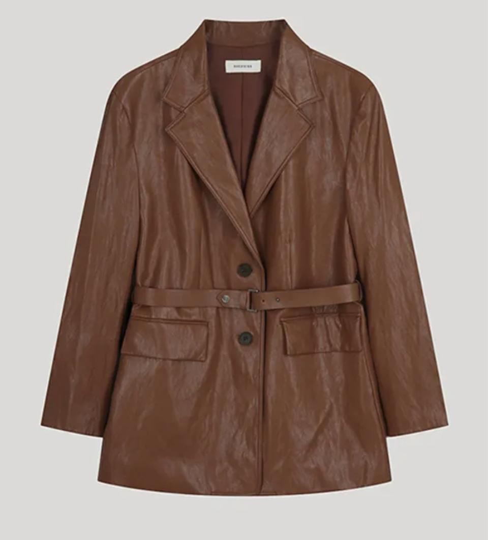 쉬즈미즈 레더 자켓 77