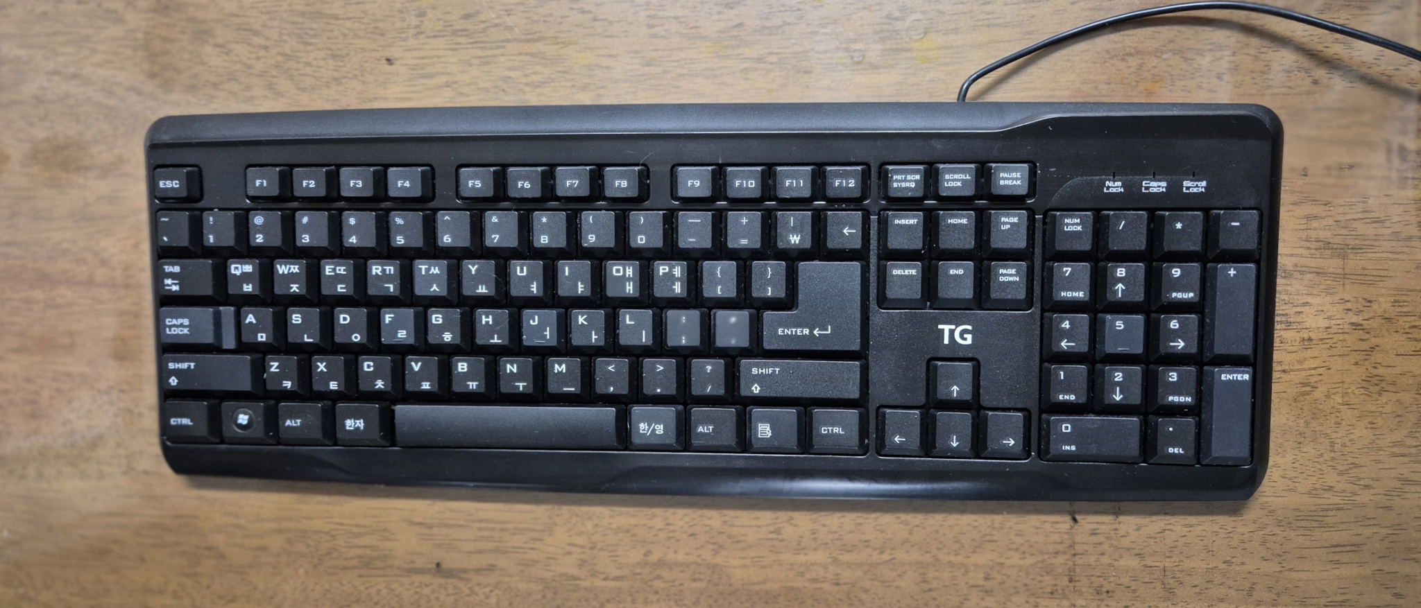 TG 삼보 게이밍 유선 키보드 TG-K7000P