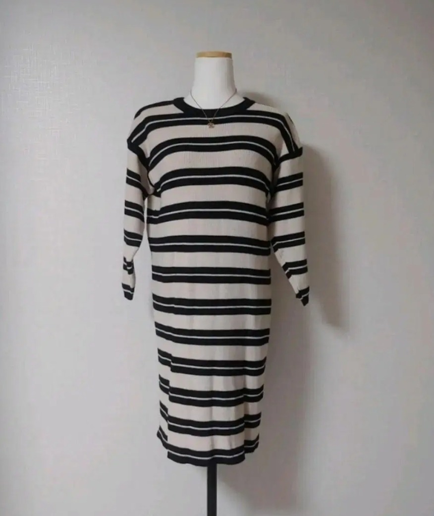 OP78 단가라니트원피스