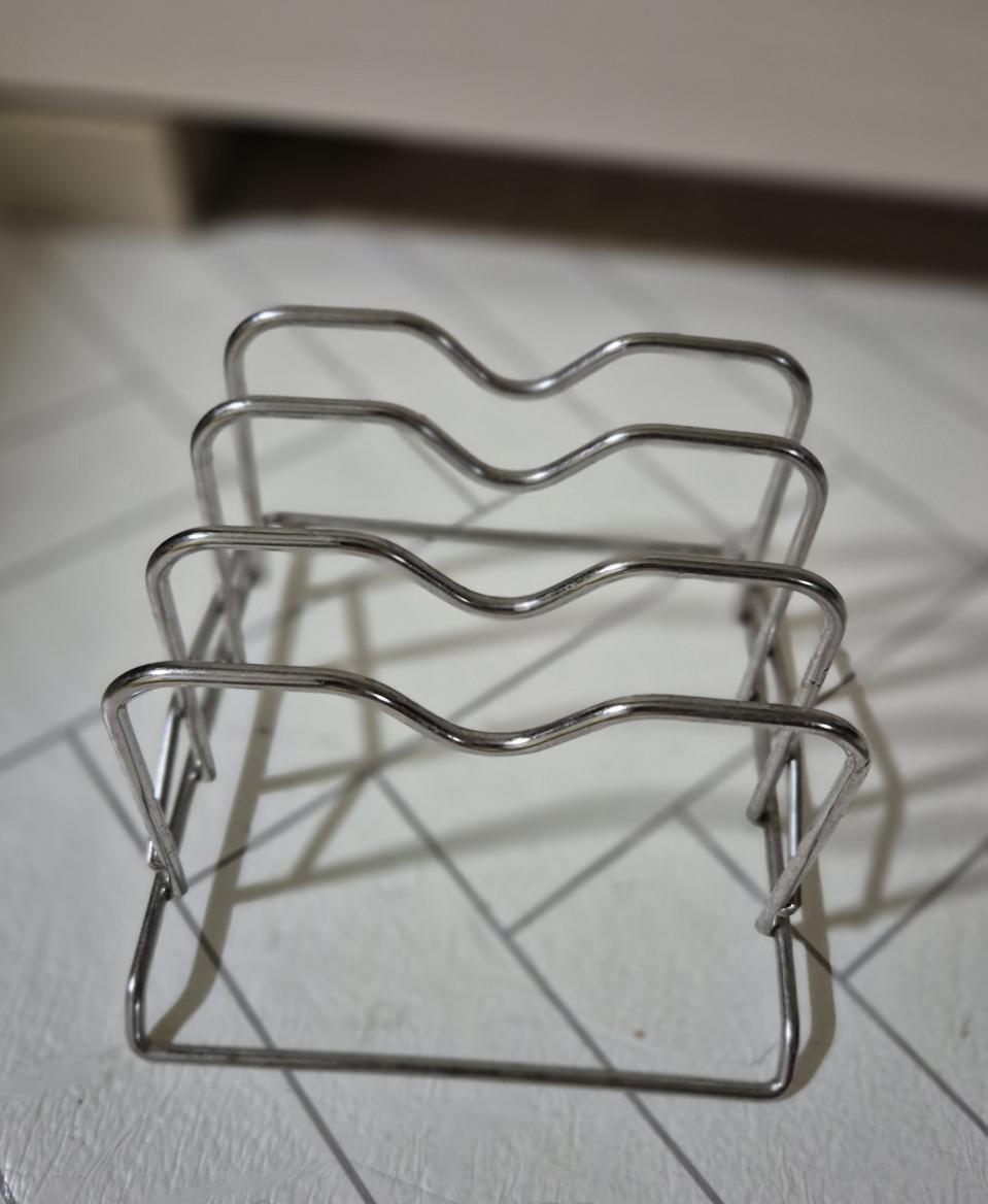 스텐 접시 꽂이 정리대