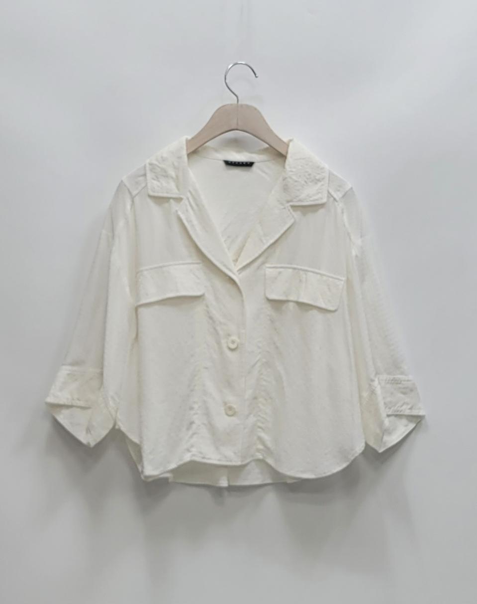 SISLEY 22SS 시슬리 레이온 셔츠형 자켓 / 여 91 (44)