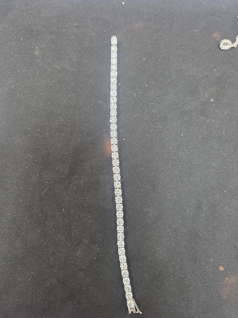 다이아 테니스팔찌