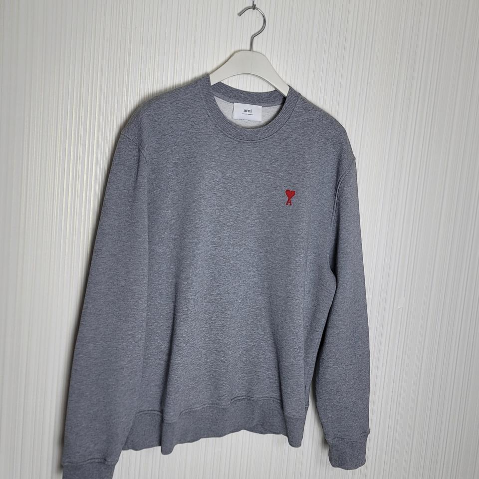 XL 아미 맨투맨 스웻셔츠 그레이 큐알