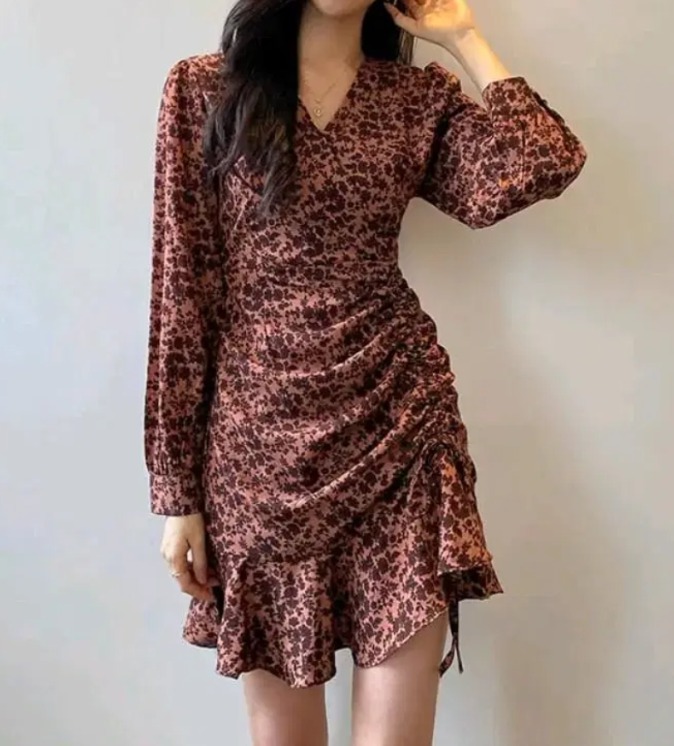 OP87 스트링미니원피스