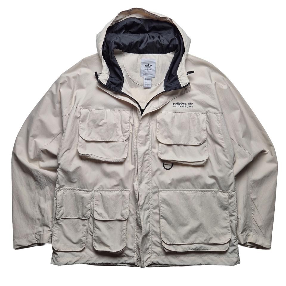 [L] 아디다스 어드벤쳐 포켓 후드 바람막이