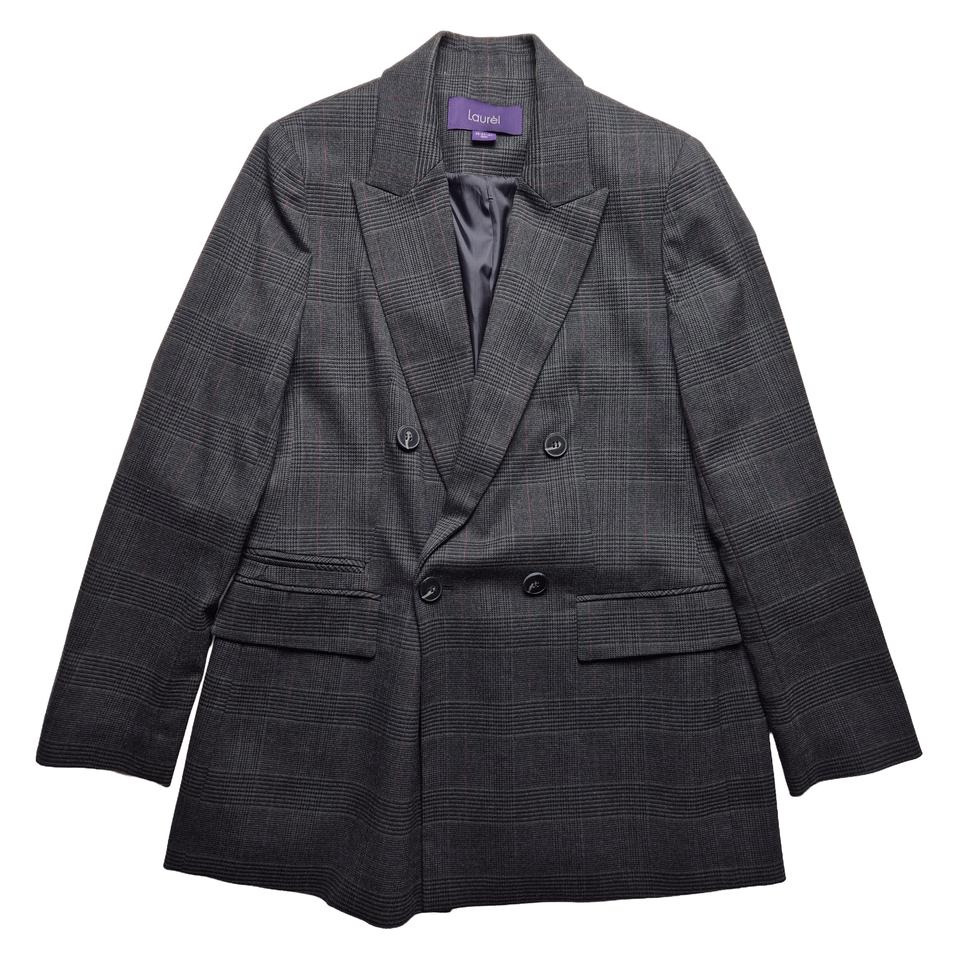 [66] 라우렐 체크 더블자켓