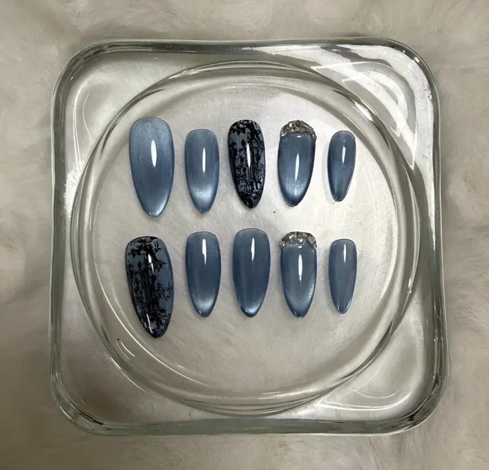 자석젤 수제네일팁