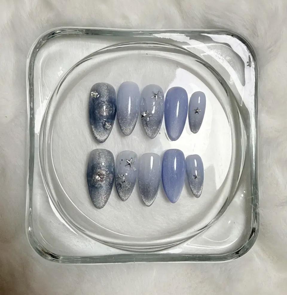 은하수 수제네일팁