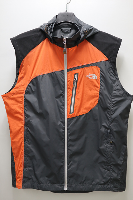 노스페이스 후드 바막 베스트 홑겹