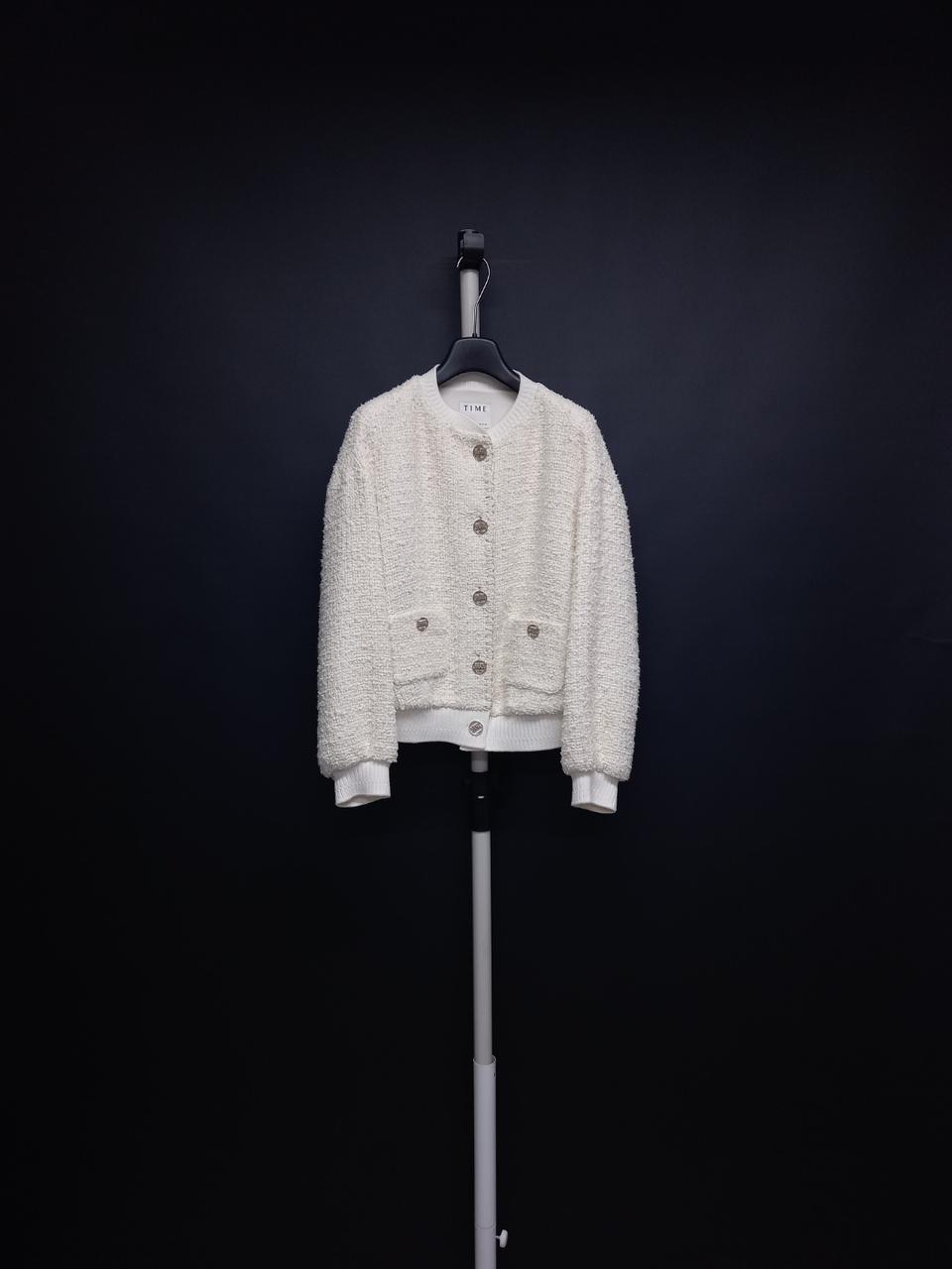 타임 TIME 춘추 트위드자켓 44-66