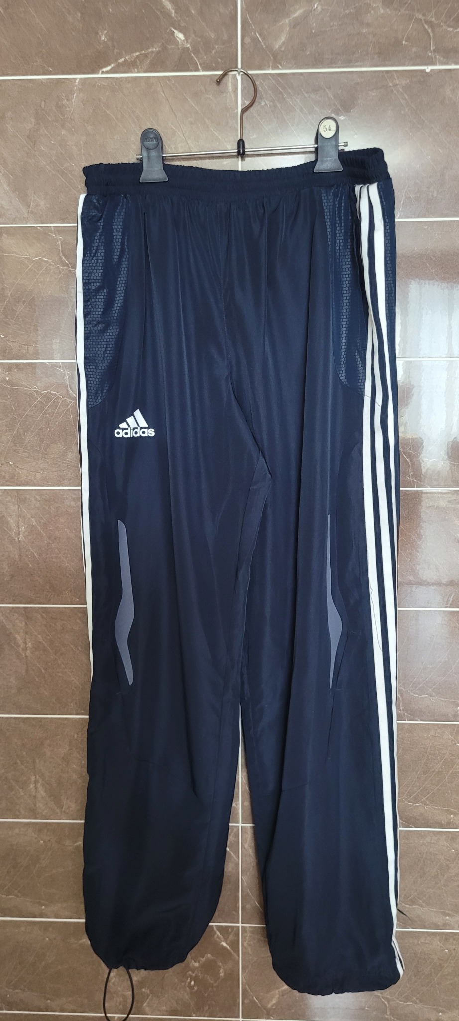 (남성110사이즈) 아디다스 네이비 츄리닝(봄~초여름)