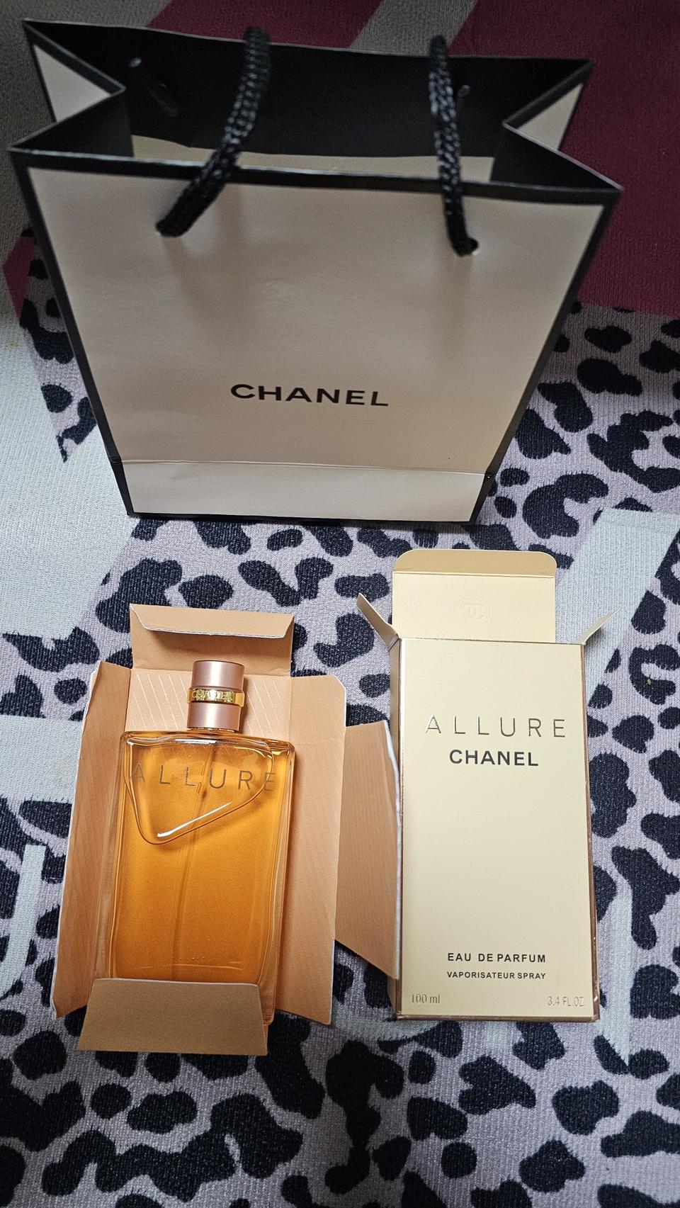 샤넬 알뤼르 오 드 퍼퓸 100ml 미개봉 새상품 쇼핑백
