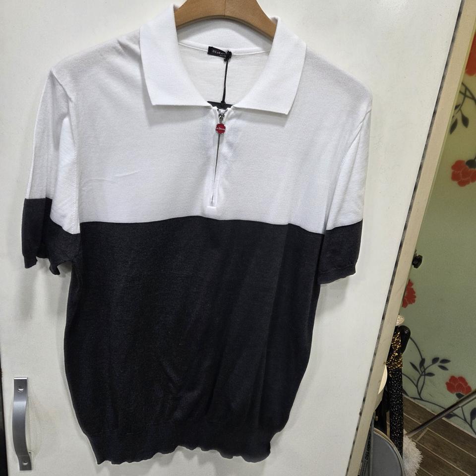 키톤 나폴리 카라 니트 새 제품