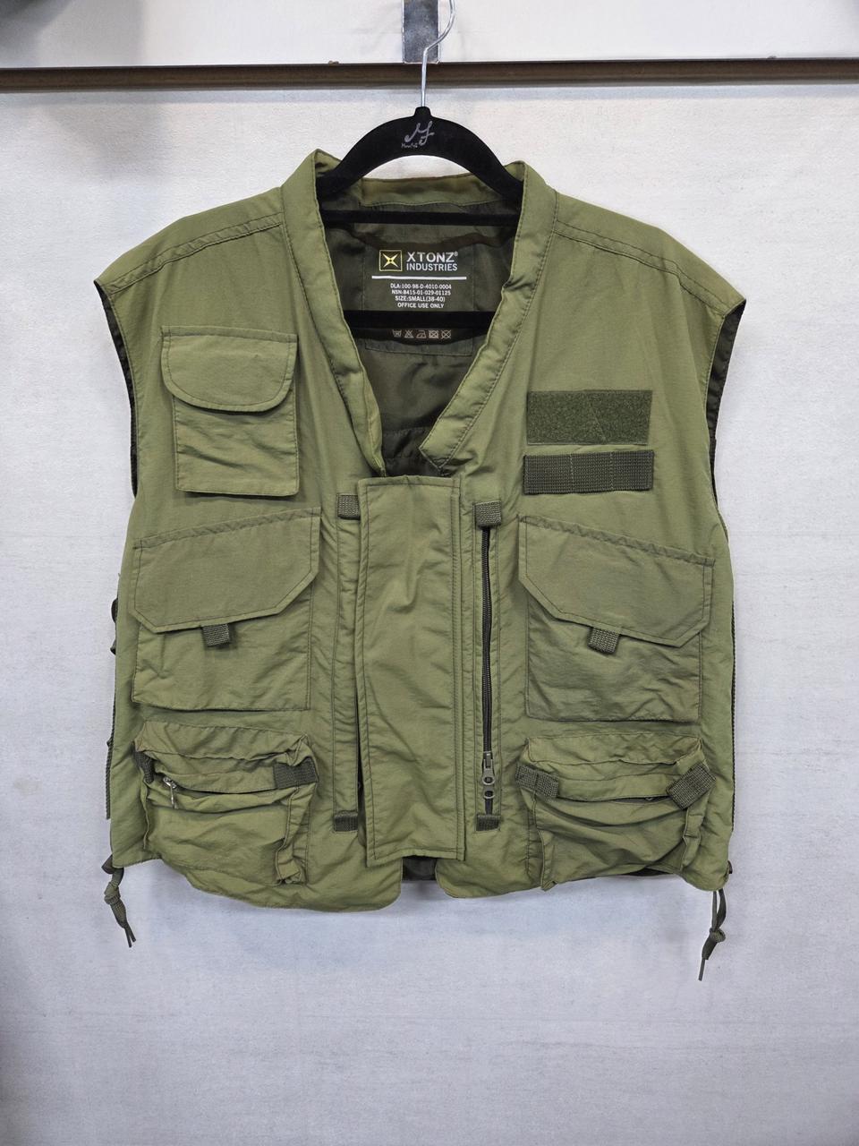 엑스톤즈 밀리터리 에어포스 공군 조끼 s m