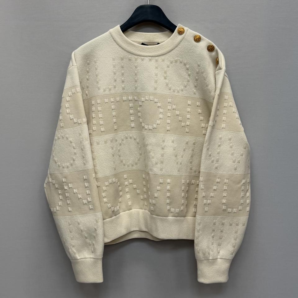 루이비통 샹키 스트라이프 풀오버 니트 ( 여성 오버핏 )  