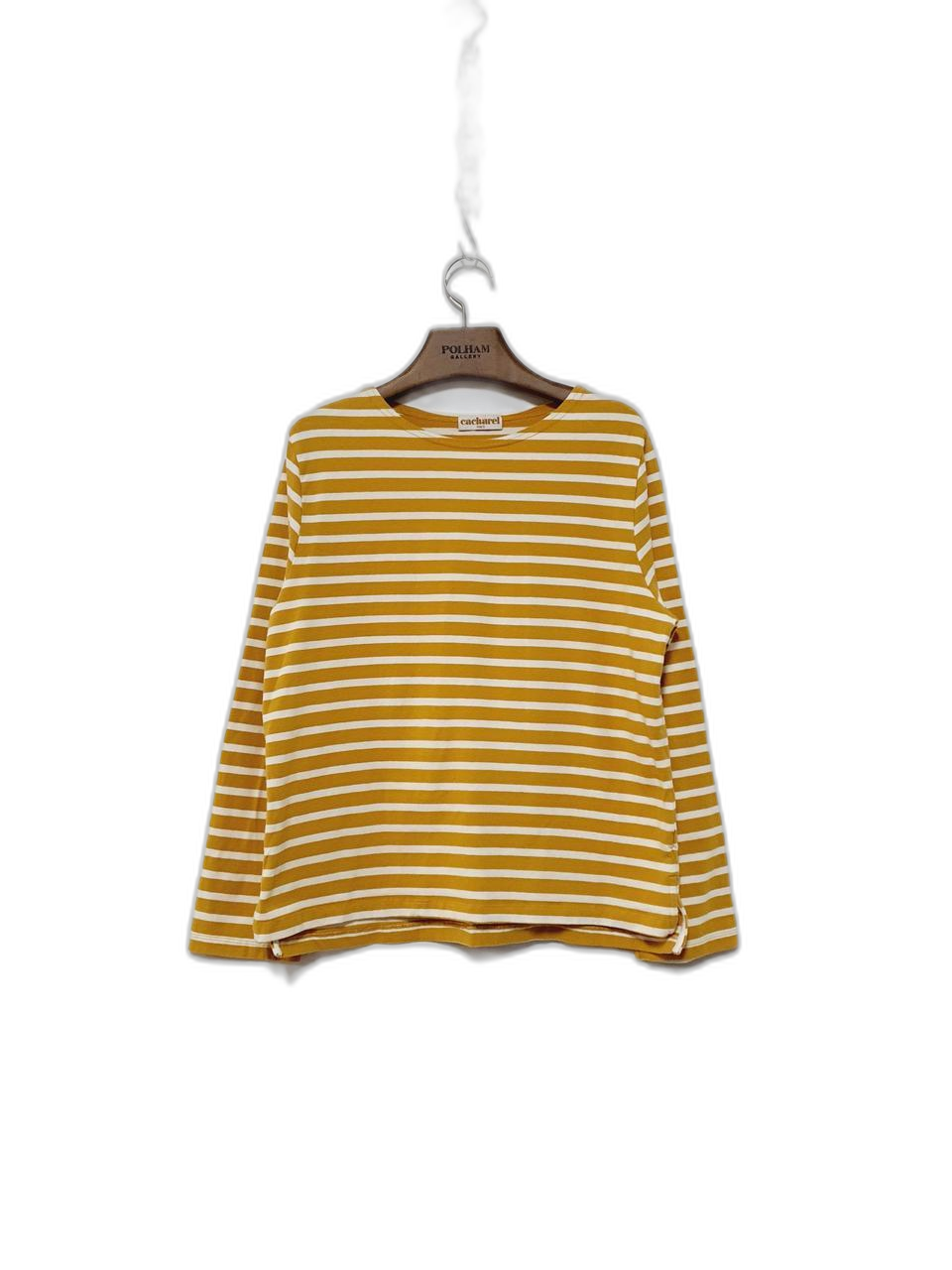 cacharel 까사렐 단가라 스판 긴팔 라운드티셔츠