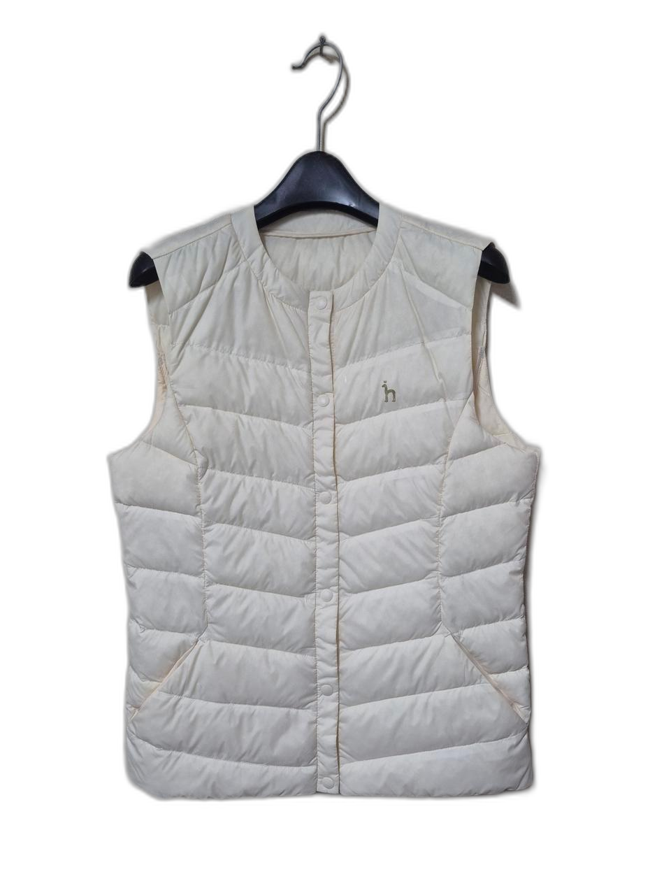 헤지스 골프 경량 다운 베스트