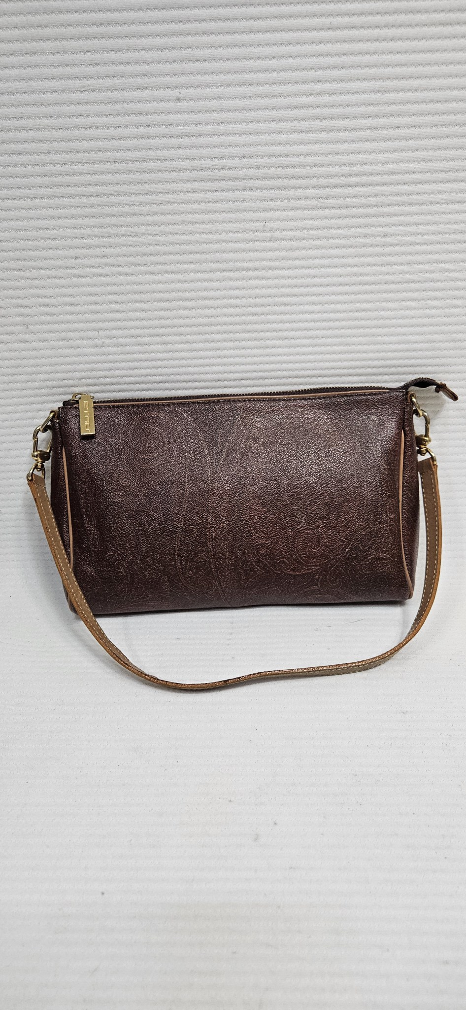 ETRO 에트로 페이즐리 미니 숄더백. 클러치백