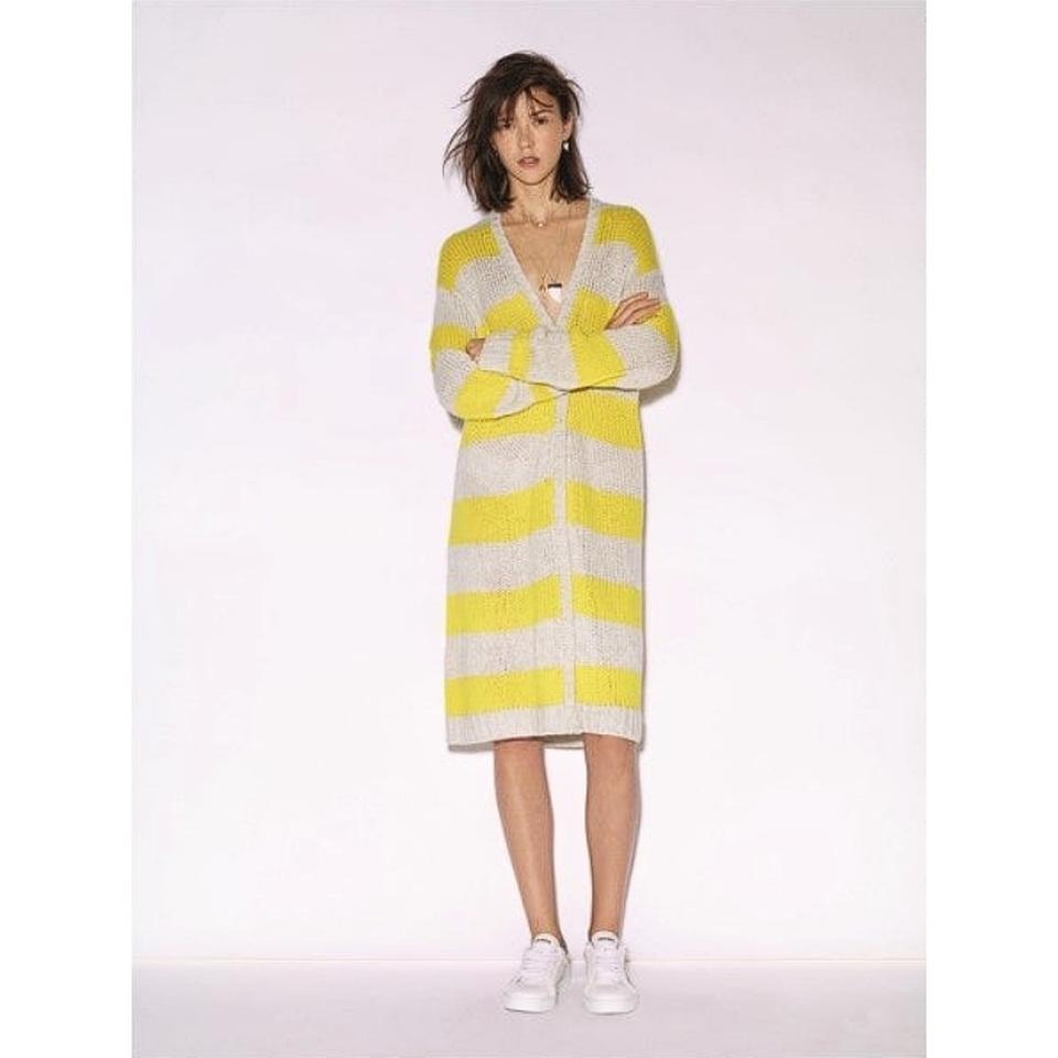 쟈딕앤볼테르 스트라이프 캐시 롱 가디건