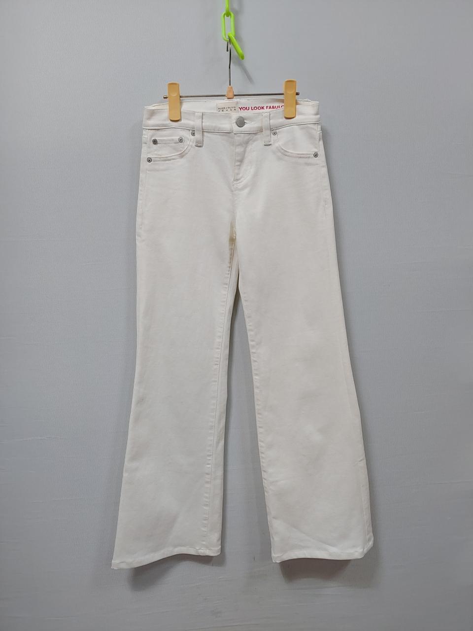 ALICE + OLIVIA 앨리스앤올리비아 부츠컷 데님