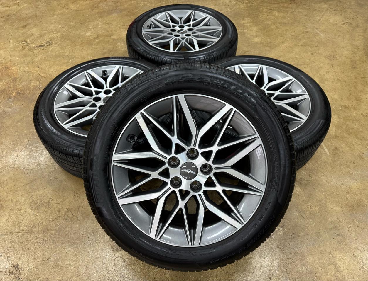 제네시스 G80 18인치 순정휠타이어 팝니다