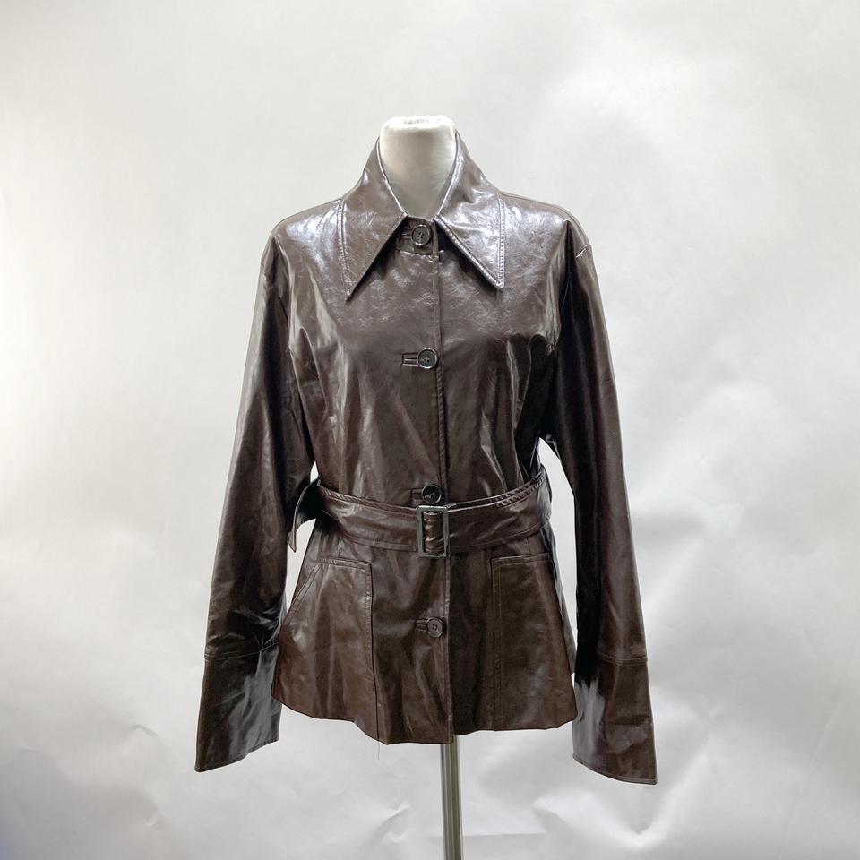 BENIN 여 브라운 레더자켓 55-66 중고장터 영구제