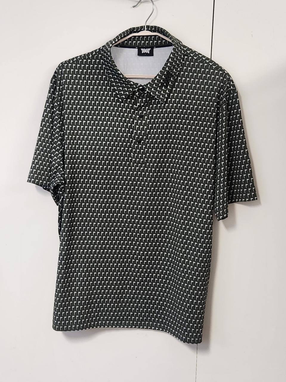 PXG 정품 패턴 반팔 카라티셔츠 L