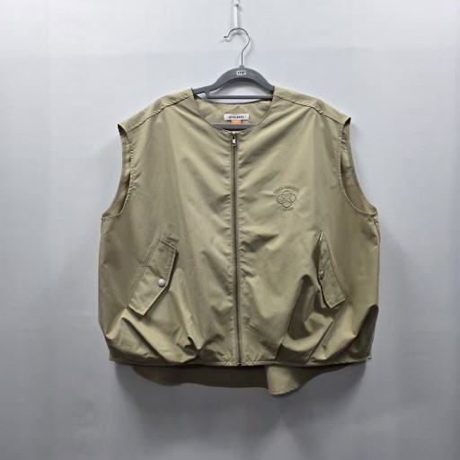 1787 카인드베리[kindberi] 아르 오버핏 집업 조끼