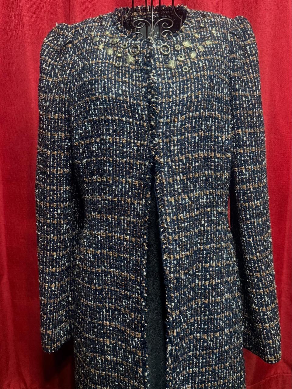 블루페페 트위드 자켓 85/88