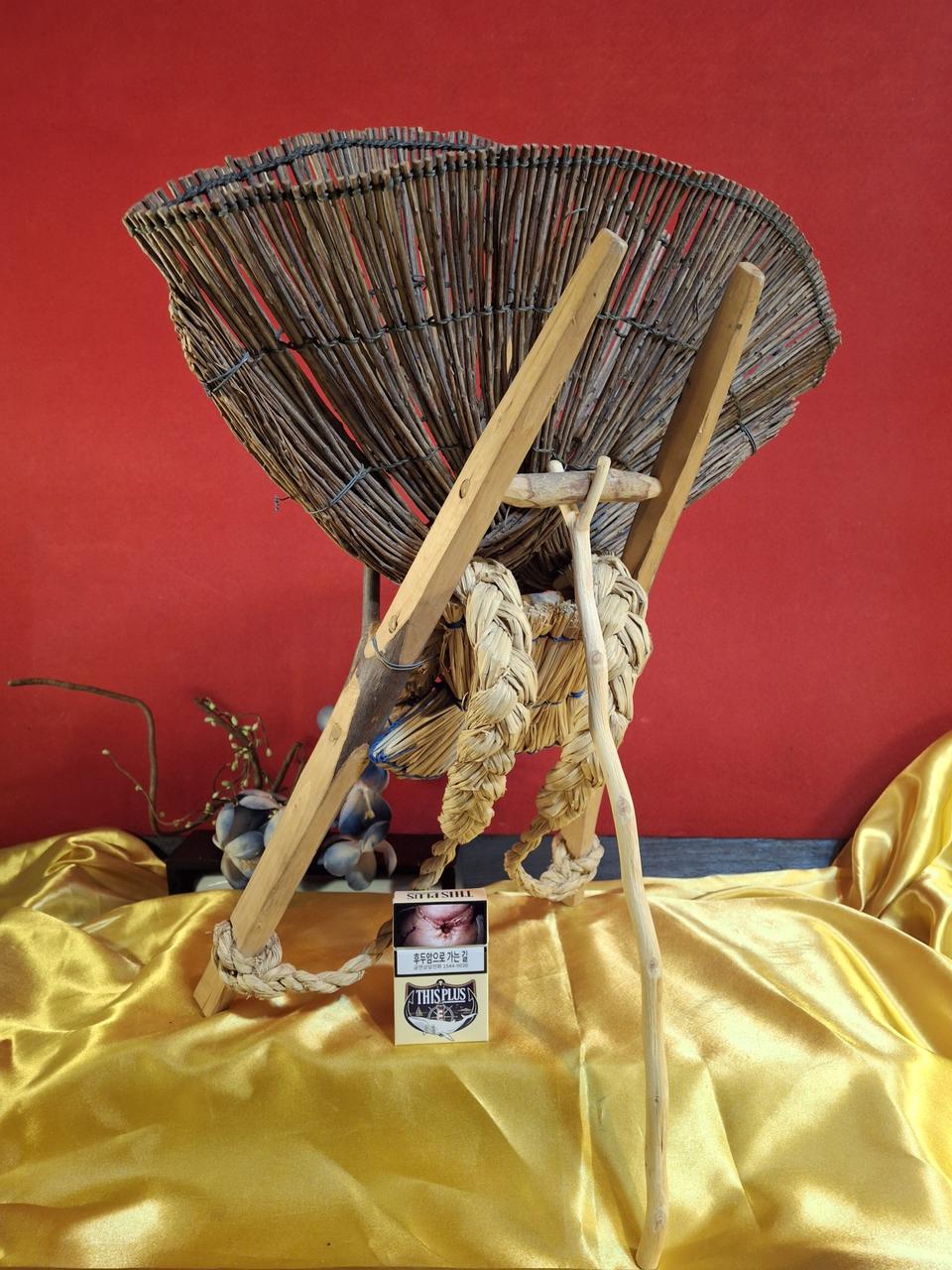 재현품 지게 1점