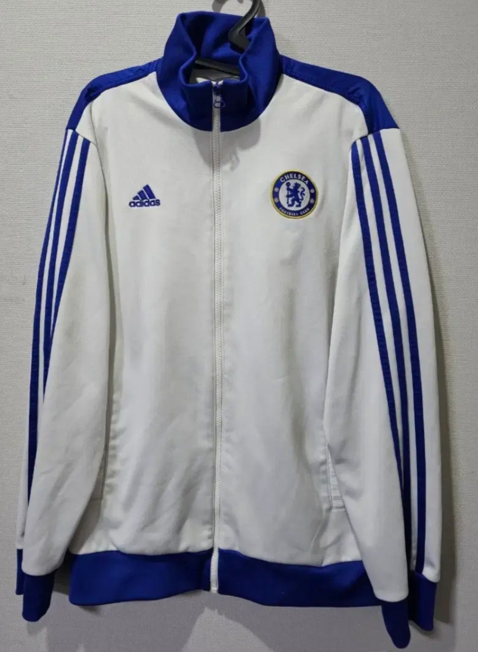 아디다스 첼시 흰파 트랙탑 져지집업 95~100 M~L