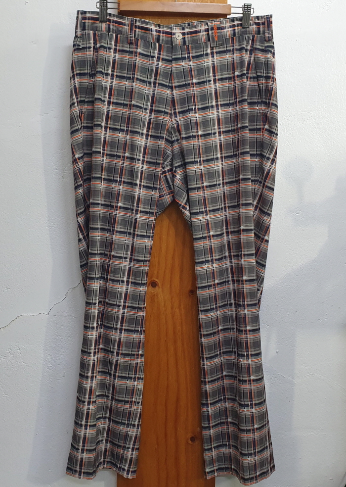 그린조이 체크 골프바지(34)