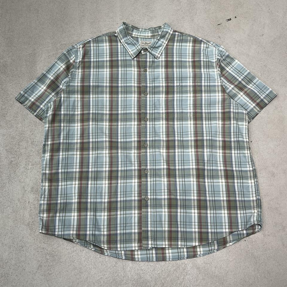 엘엘빈 체크 하프셔츠 s10619