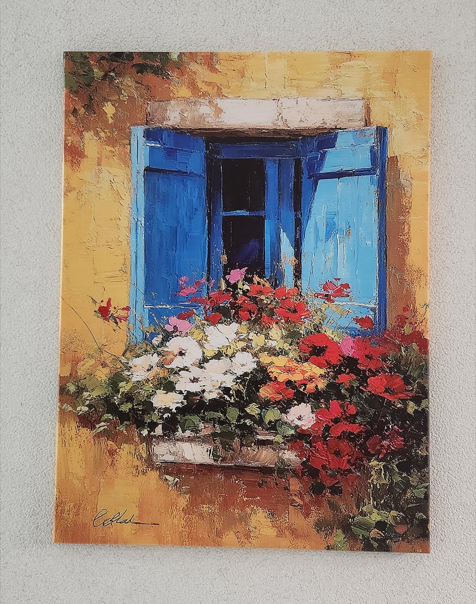 새상품)원목 프레임 캔버스 그림액자 인테리어소품