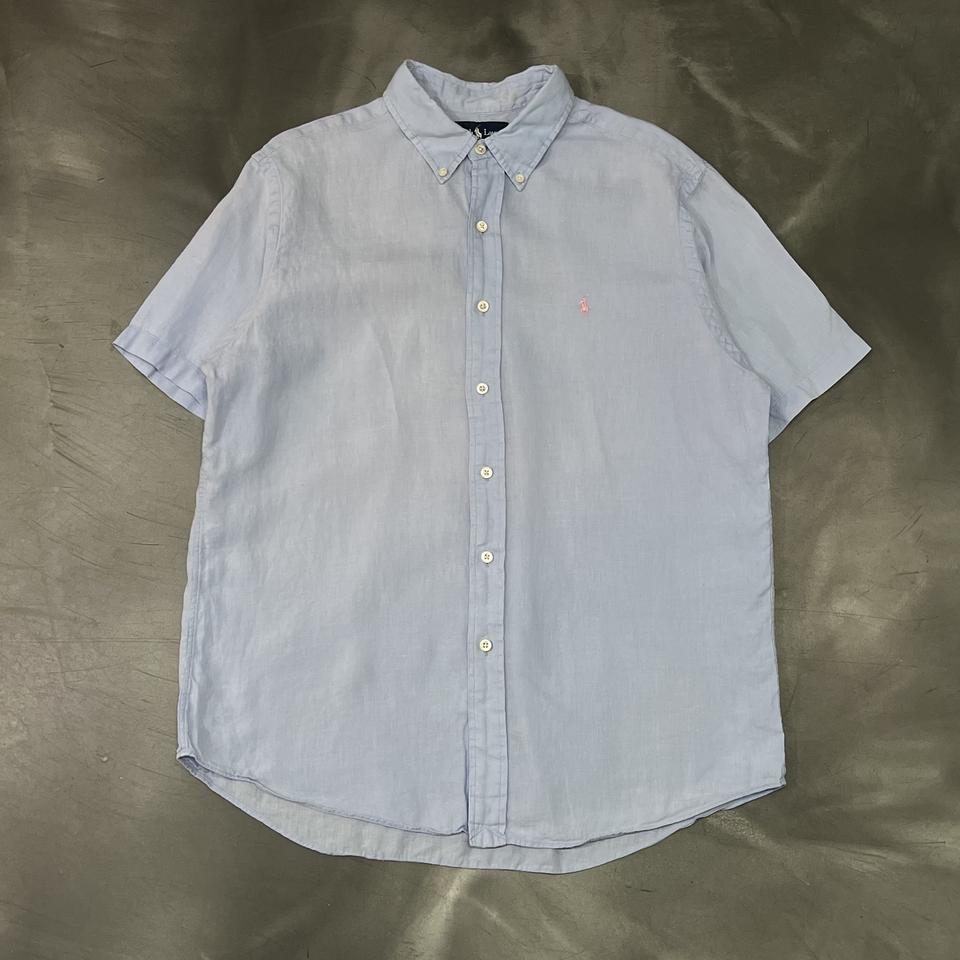 폴로랄프로렌 린넨 하프 셔츠 y16222