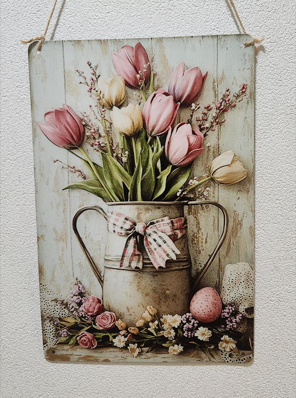 새상품)빈티지 철제 그림액자 인테리어소품