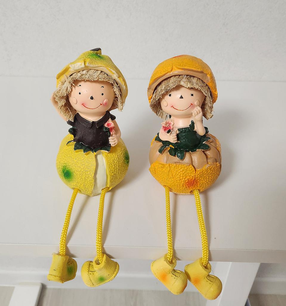 새상품)과일 인형 세트 인테리어 소품