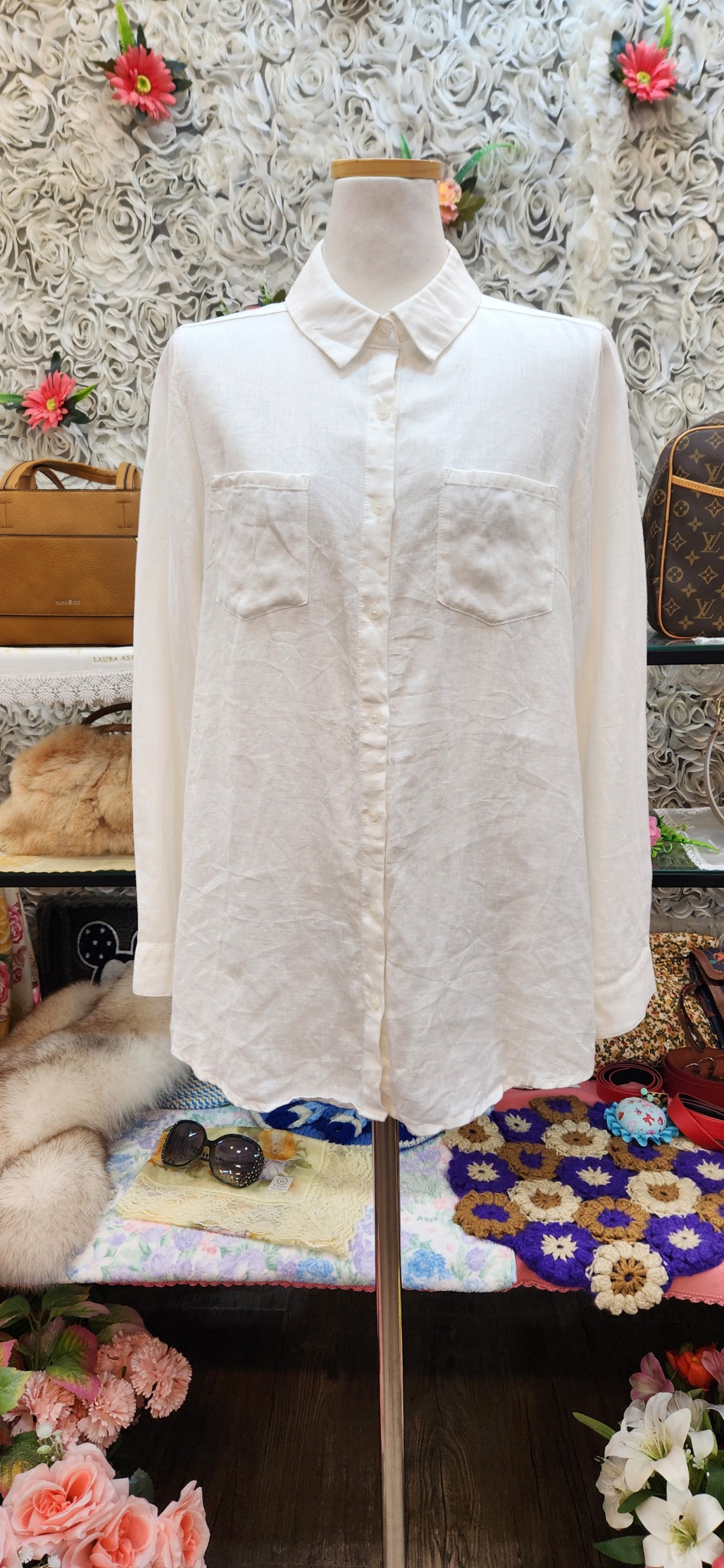 ZELAL SPORTS 마 100% 롱셔츠 (55 66)