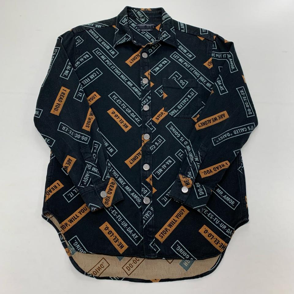 커스텀멜로우 셔츠 자켓 (100)