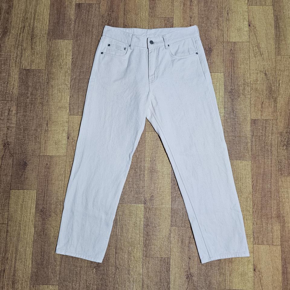 유니폼브릿지 오트밀 테이퍼드데님팬츠 30인치(크롭또는 170이하님)