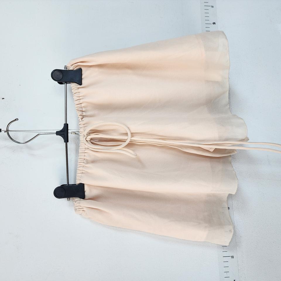 수입 시스루 아이보리 반바지