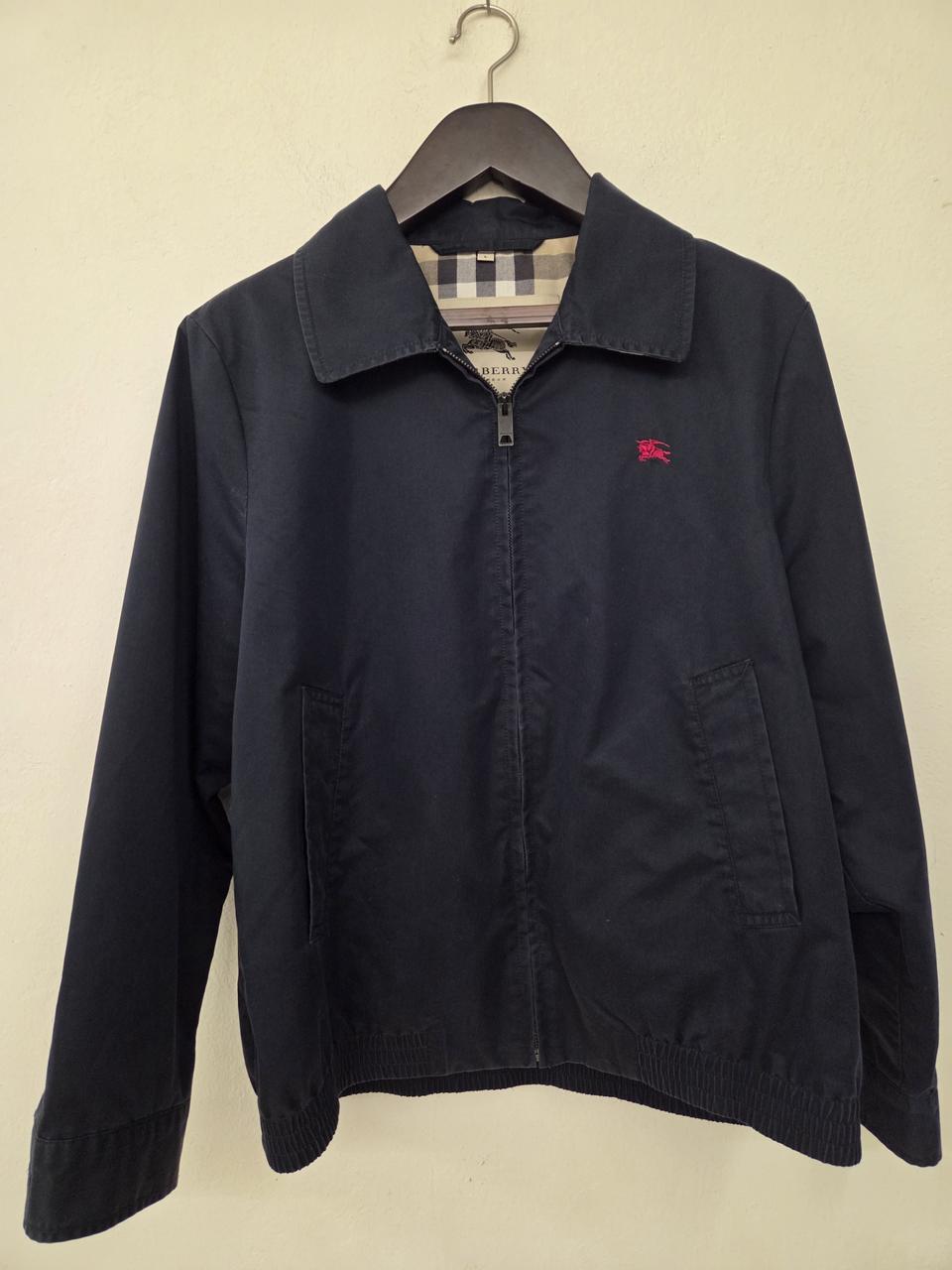 버버리 네이비 블루종 자켓 L사이즈