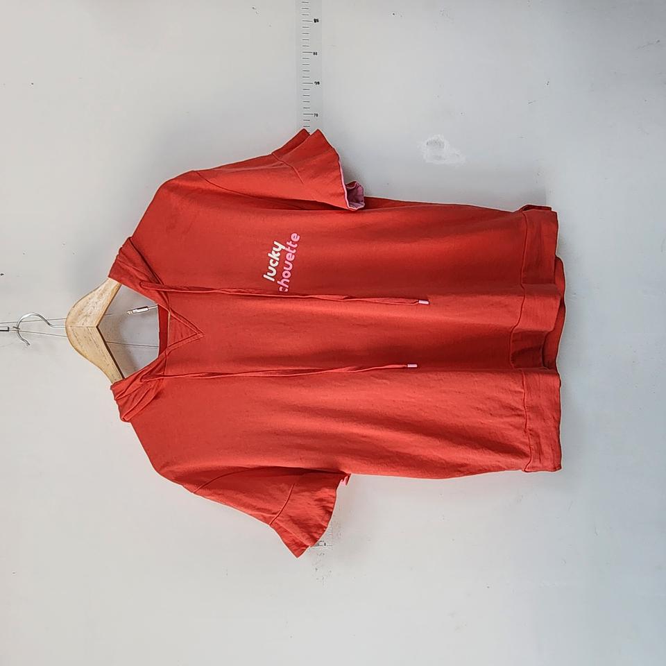 럭키슈에뜨 반팔 후드티